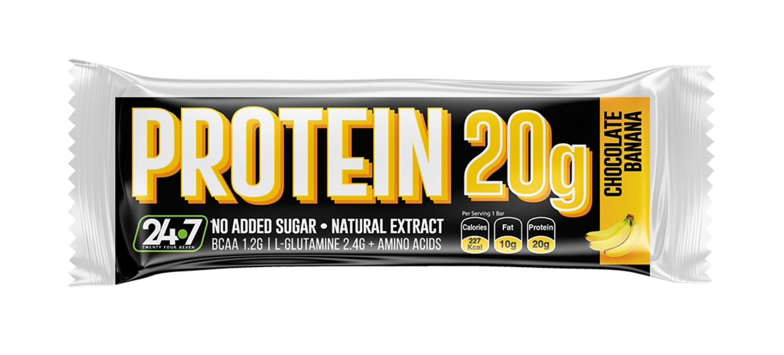 Protein Bar 20g Chocolate Banana 50g Minbaladeh.world