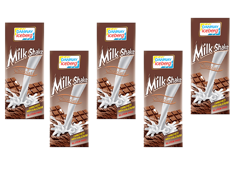 Chocolate Milk Shake Pack of 12 (180ml x 12) Minbaladeh.world
