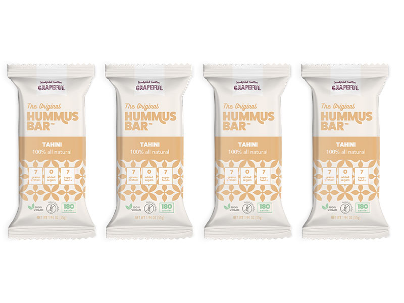 Hummus Bar Vegan Pack of 4 (55g x 4) Minbaladeh.world