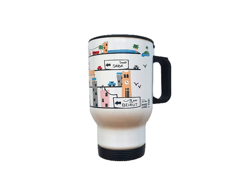 Lebanese Landmarks Travel | Mug - Minbaladeh.world