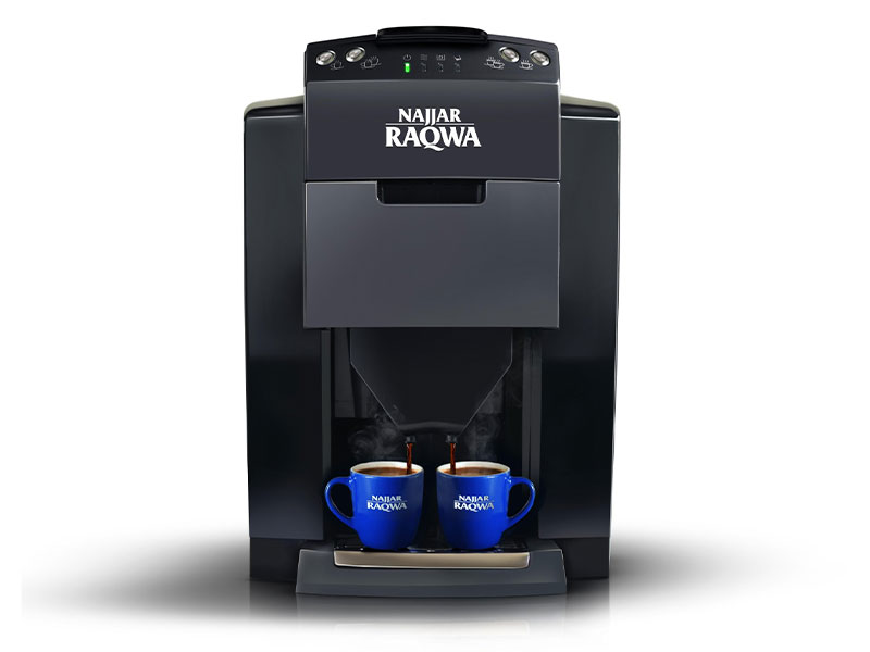 Raqwa Capsule Turkish Coffee Machine Double Cup | Free Capsules Normal ...