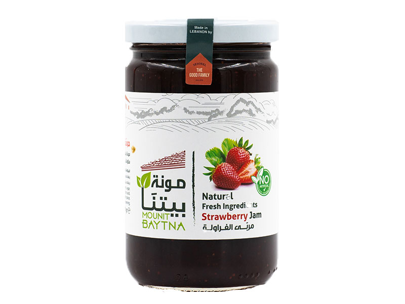 Strawberry Jam | 370g - Minbaladeh.world